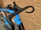Ridley Noah Fast Disc Brake Aero Carbon Road Bike Frameset & Handlebar Stem Combo - Blue
